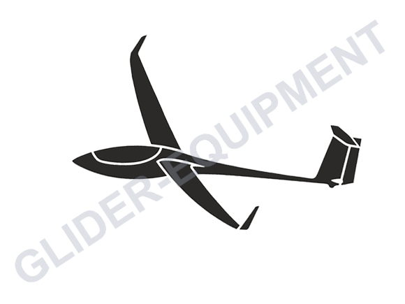 Glider sticker - ASW28, ASG29 15cm [SZ0042]